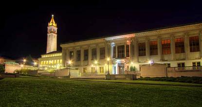 加州大学伯克利分校夜景